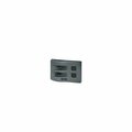 Blue Sea Systems WeatherDeck 12V DC 2 Position Waterproof Fuse Panel, Gray 4302